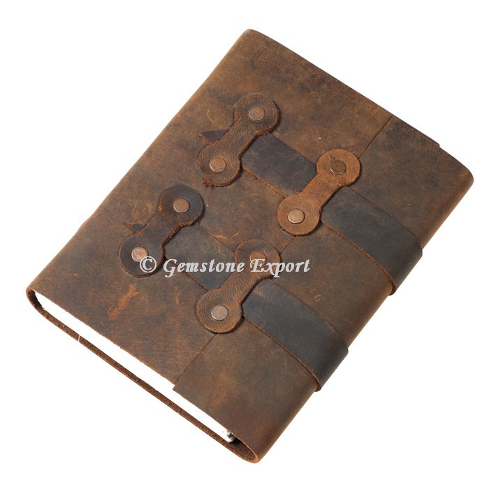 Antique Brown Leather Journals