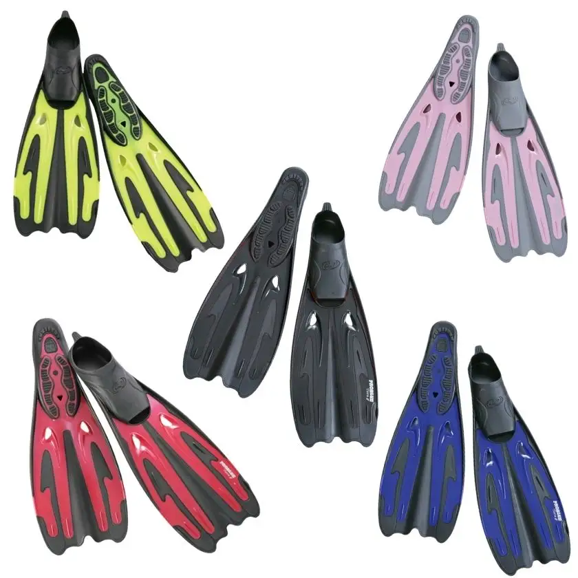 F-760 - Manufacturers wholesale diving fins multicolor adult divers flippers