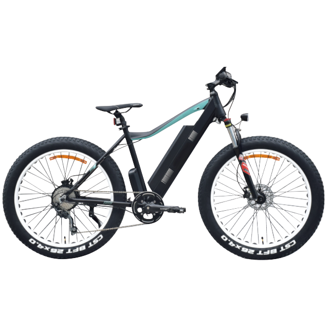 26" high power 350W electric bike, EN151942017, 4.0 tire, 26'' alloy frame with 36*350W BAFANG motor