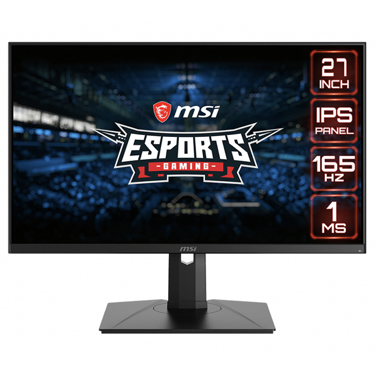 MSI PAG272QR IPS антибликовый игровой монитор с 27-дюймовым 2K 2560x1440 165 Гц 1ms 400 нит 21:9