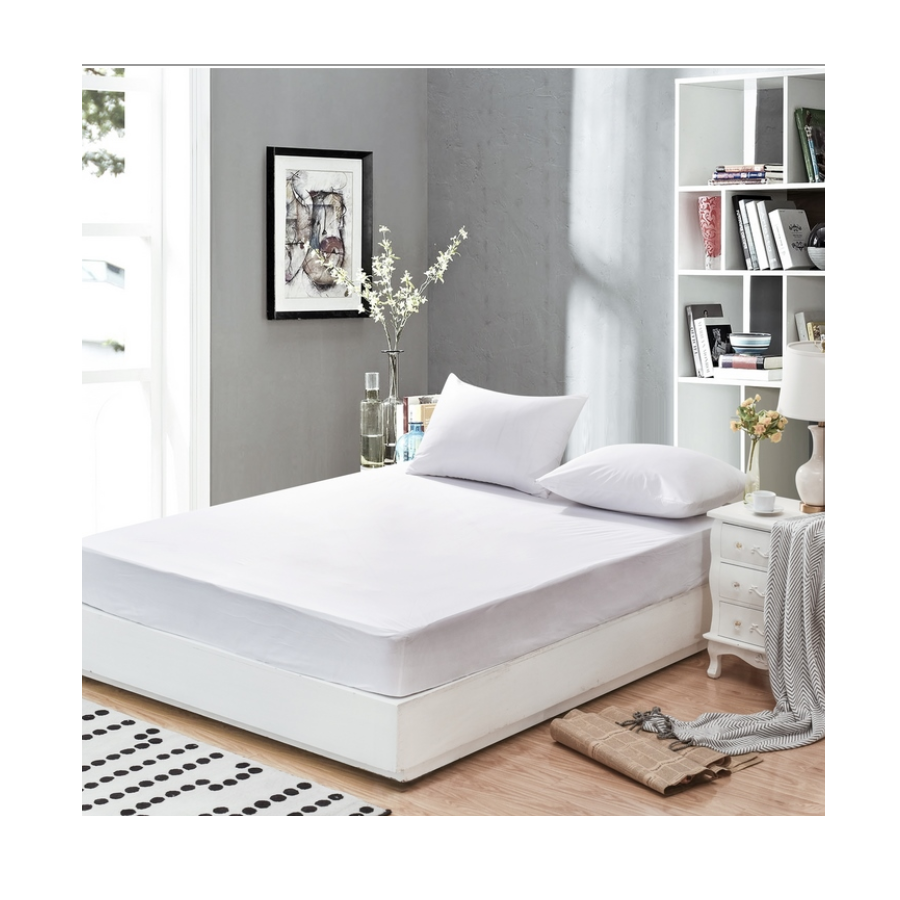 Basic Mattress Protector New Queen Size 100% Waterproof Jersey fabric bed sheet Stops Leaks Dust Mites Allergens