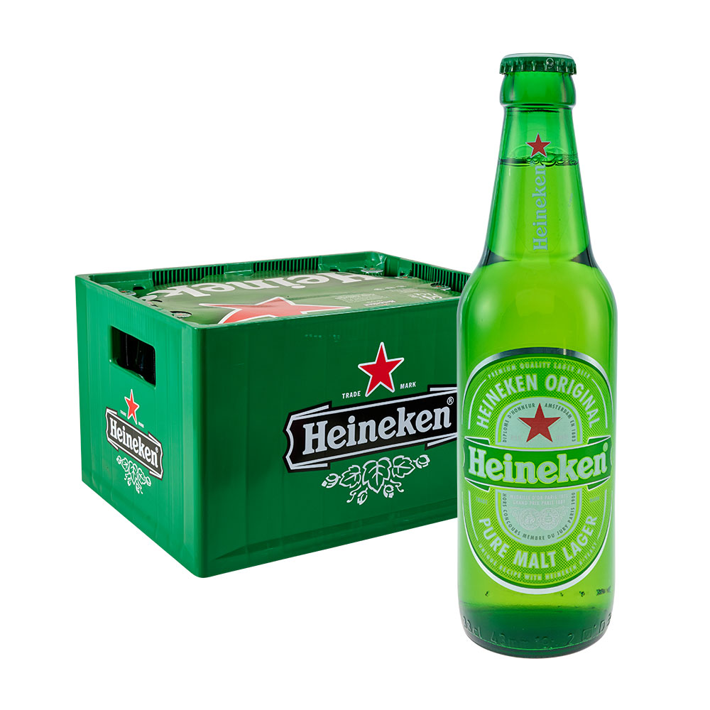 Heineken Premium Lager Beer 330ml 400ml pack of 24