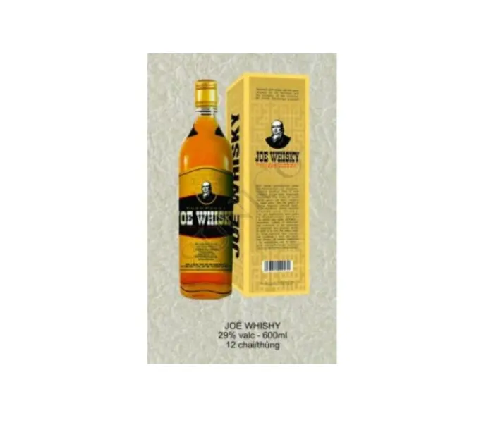 Wholesales Joe whisky 29% valc - 600ml x 12 bottles From Viet Nam