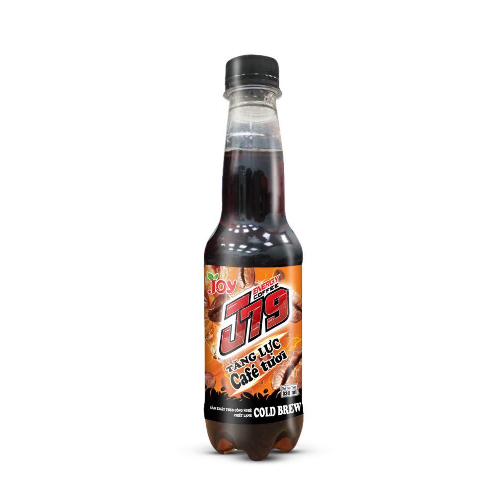 JOY Soft Drink 330ml Plastic Cold Brew Coffee - Healthy Energy Drink