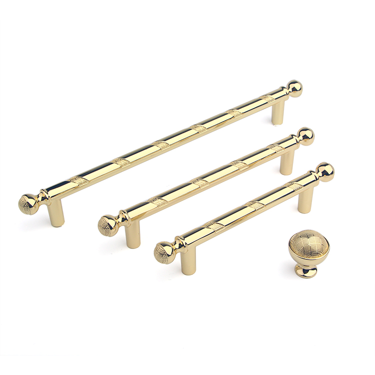 Furniture gold pearl ash Cabinet Drawer handle Pulls new design for kitchen bedroom