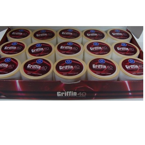 Нарезка для бровей Griffin, 100% хлопок, 15 катушек