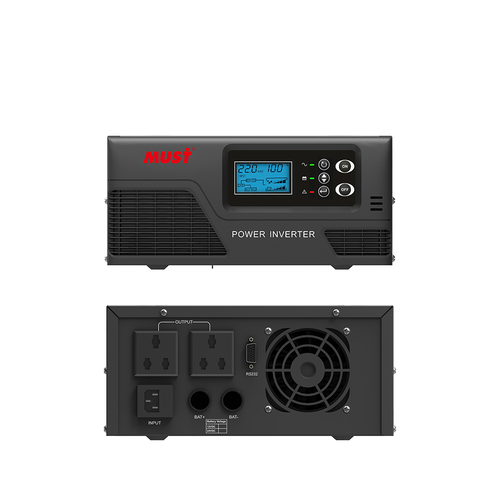 A MUST power inverter EP2000 PRO 600w 12v inverter for home power supply use