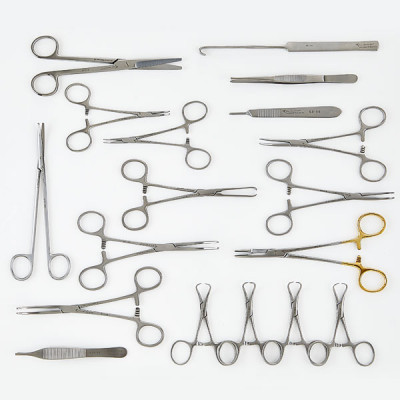 Veterinary Surgery Kit Complete General Kit Veterinary BY UAMED LTD HIGH QUALITY STAINLESS STEEL CE ISO ANIMAL KIT VET INSTRUMEN
