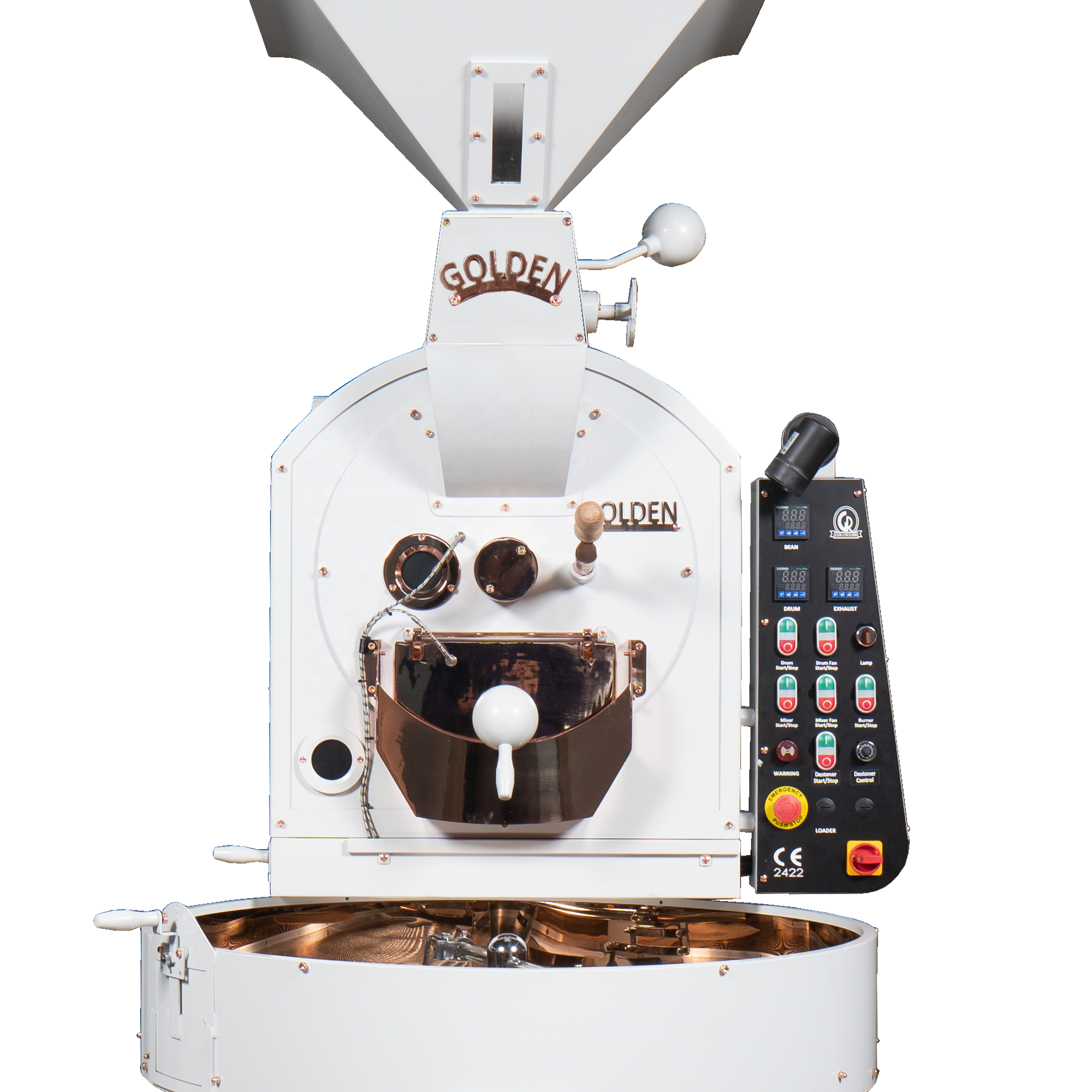 GR20 Golden Coffee Roaster Коммерческая промышленная машина для обжарки кофе объемом 20 кг