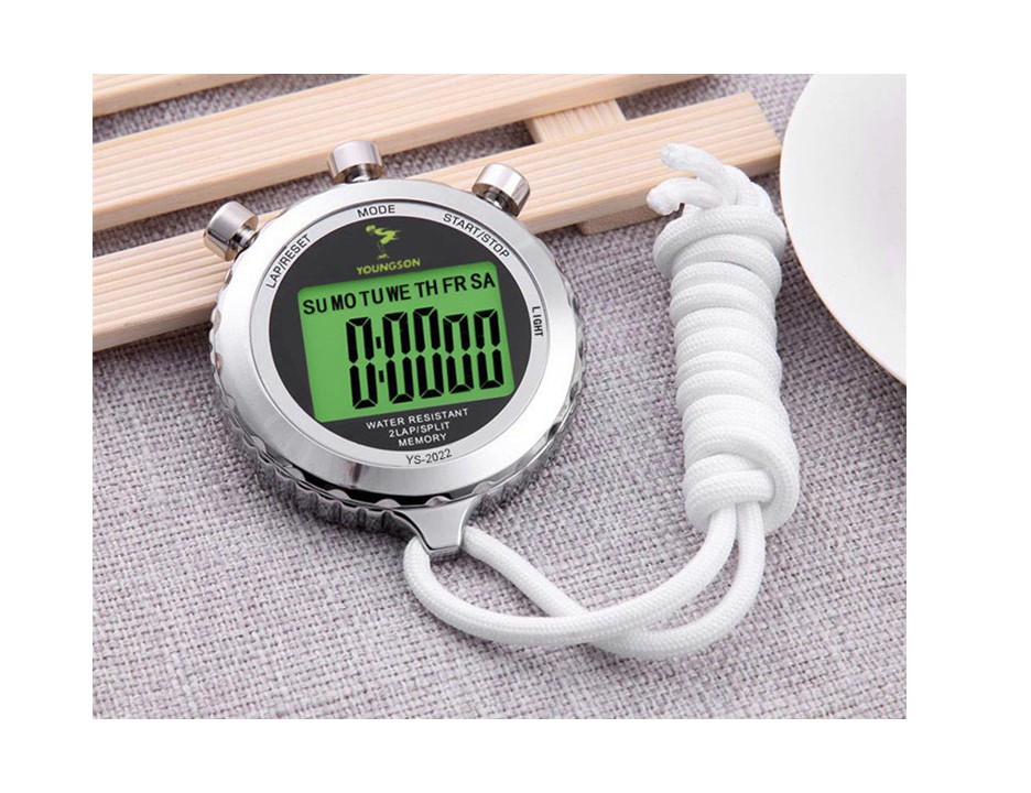 Sports Multi-Function Electronic Chronometer Stopwatch Timer Digital