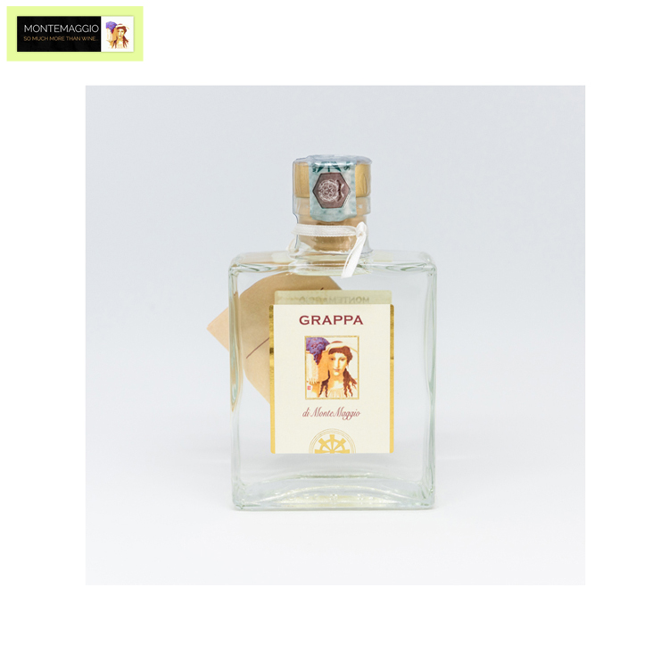 Спиртовой напиток на виноградной основе Grappa di montemay 0.2L, итальянская Органическая помада, бренди для оптовых покупателей