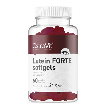 Мягкие гели zeaxanthin для снижения усталости глаз с лютеином FORTE 60