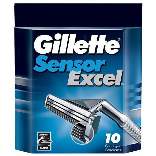 Лезвия для бритвы с датчиками Gillette EXCEL