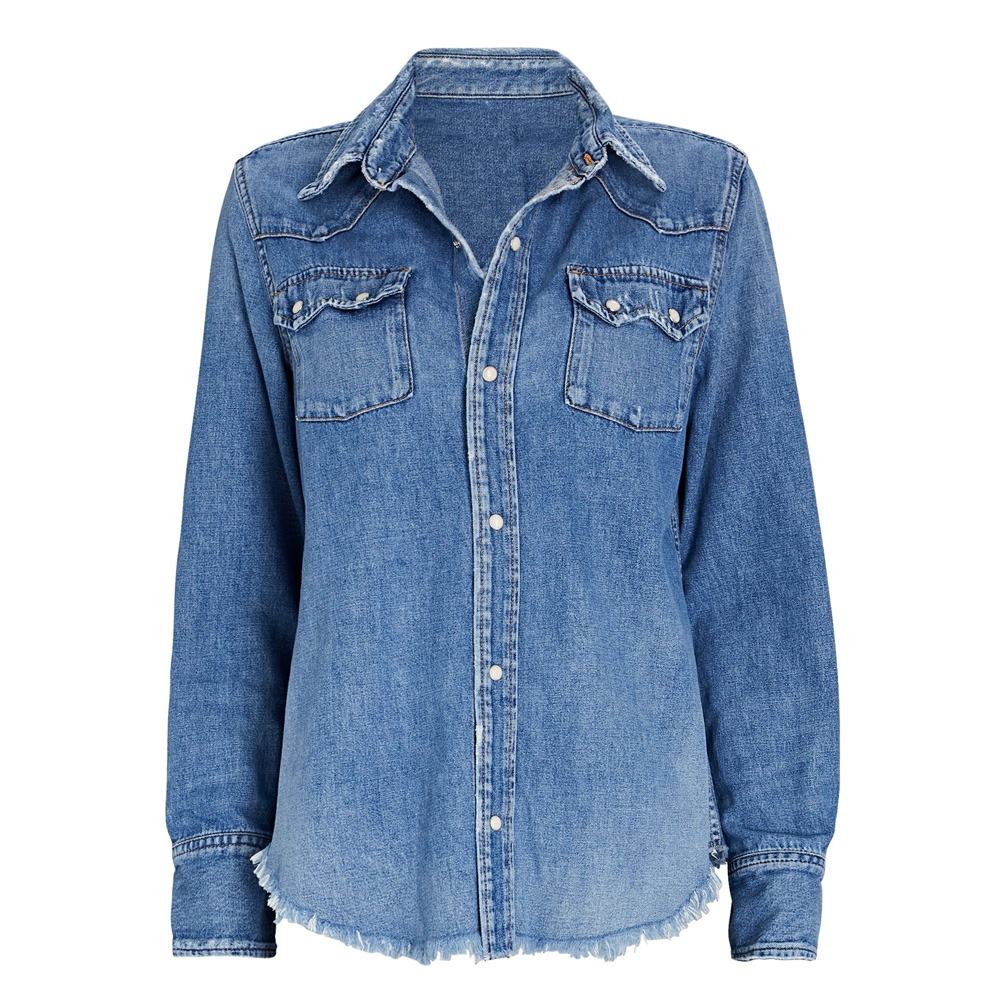 western blue jeans jacket