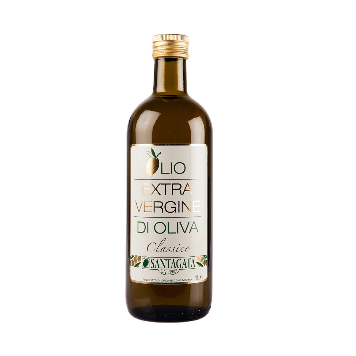 Hot sale Extra virgin olive oil 1L glass bottle for export
