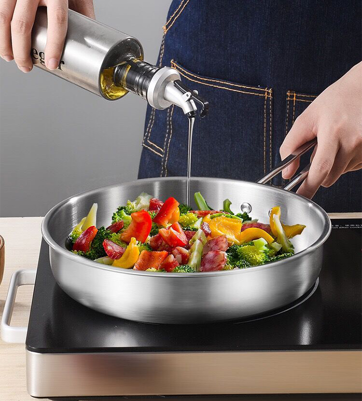 Wonderchef Trending Big Camping Pot Cooking Kitchen Ware Stainless Steel Cookware Set