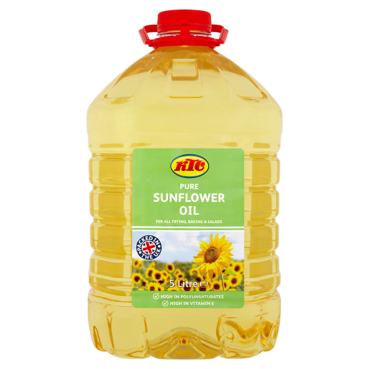 100% Refined Sunflower Oil Cooking Oil with high vitamin E