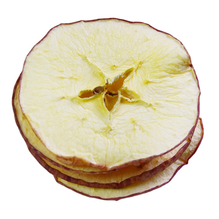 New Product Launch Healthy Apple Crispy Chips Round Shape Chips