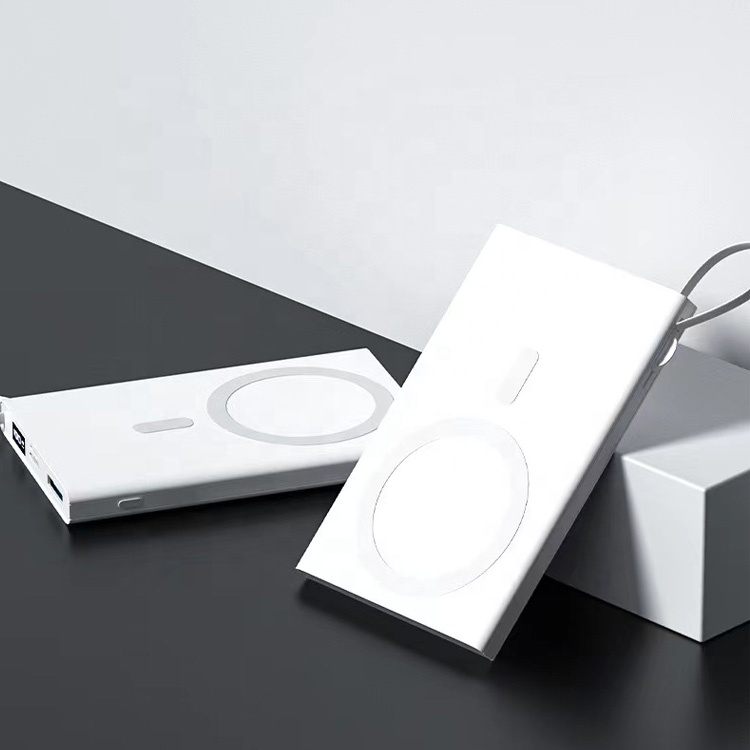 10000mAh 15W Fast Charging Powerbank For Magnetic Power Bank Charger For iphone 12 Magnet Mobile Phone