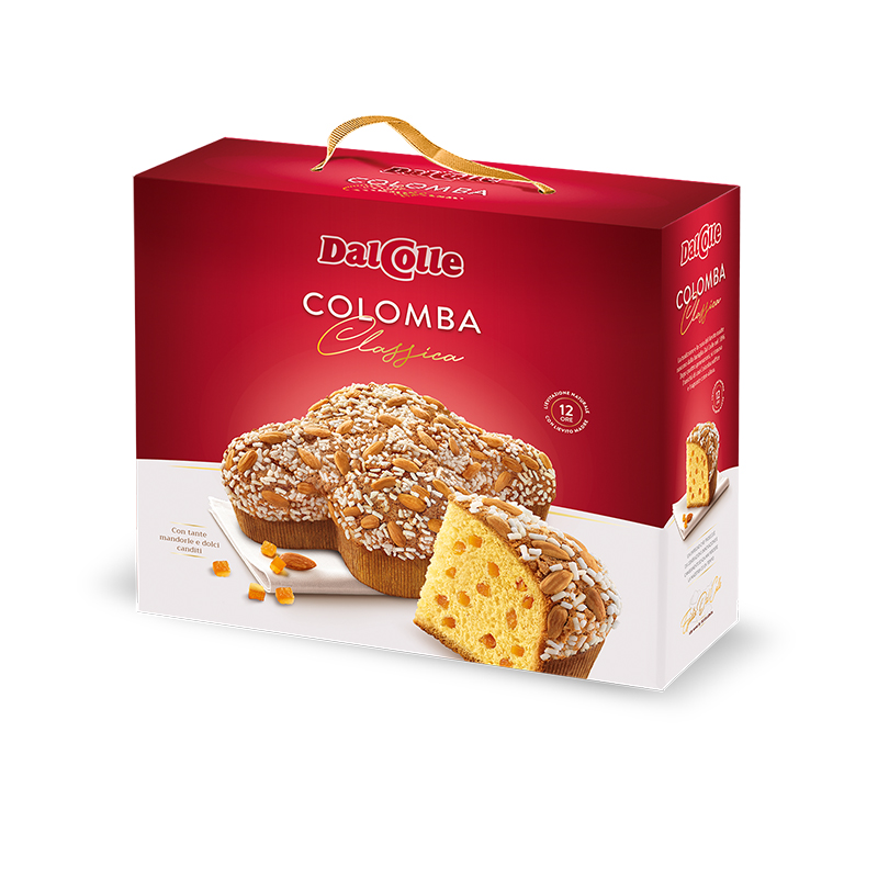 Best quality Italian classic Colomba 750gr ready for Easter 12pcs*case