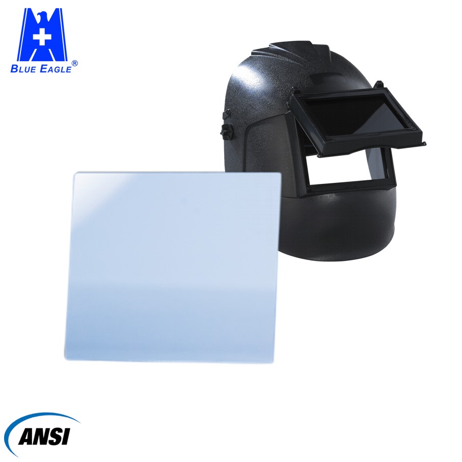 Blue Eagle Safety Welding PC Glass Cover Lens with size 133 x 114 mm