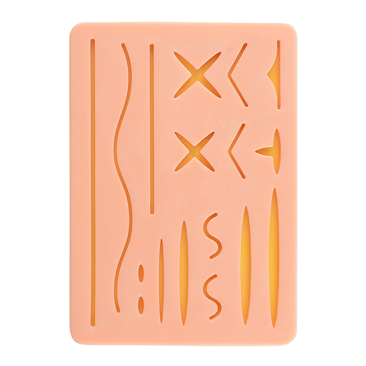 Human Traumatic Skin Model Suturing Practice Pad