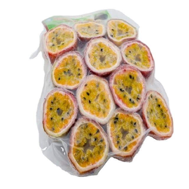 Замороженные страстные фрукты, свежий вкус IQF, замороженный микс OEM, сладкая упаковка оптом, органический воздух