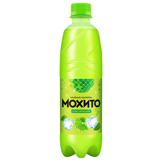 Club Cocktail Mojito 500ml carbonated soft drink mojito flavored soda refreshing sparkling water soft drink