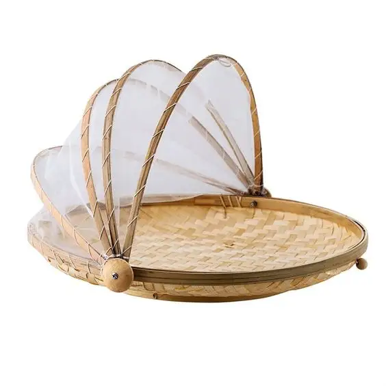 2019 best selling bamboo food cover