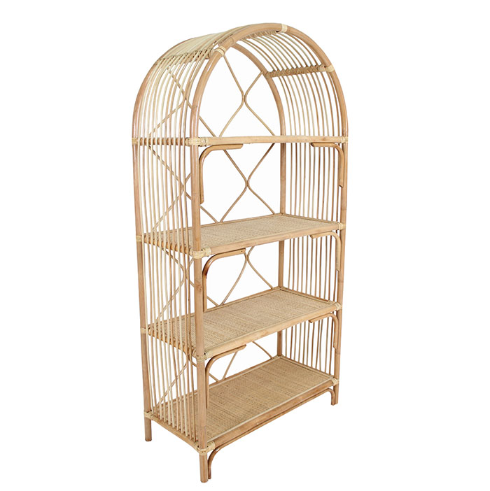Книжный шкаф из натурального ротанга Casandra