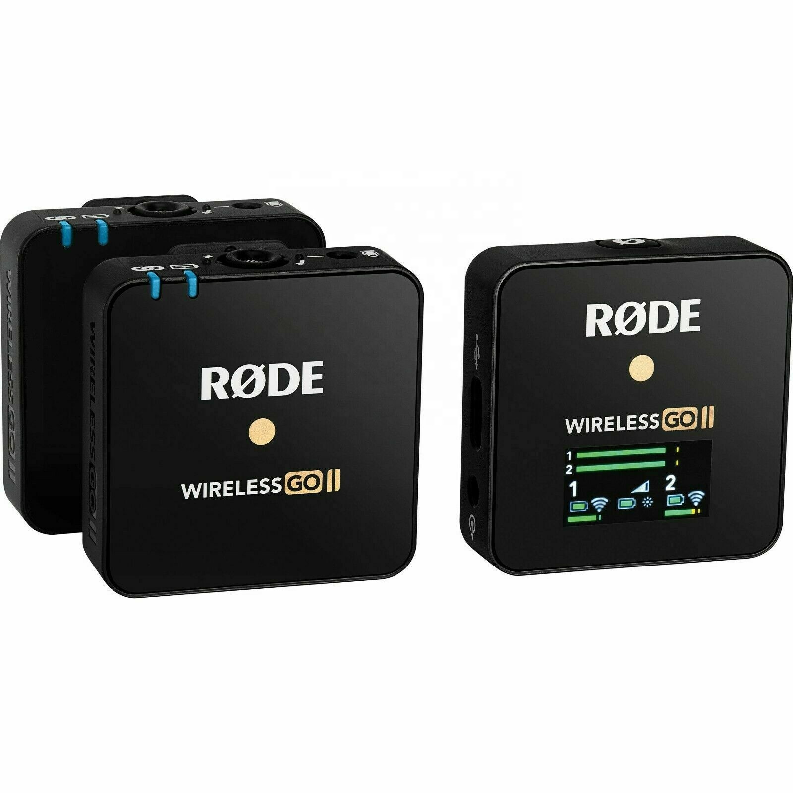 Outdoor Rode Wireless GO II Компактная цифровая микрофонная система и рекордер для 2 человек, покупайте с уверенностью, новый