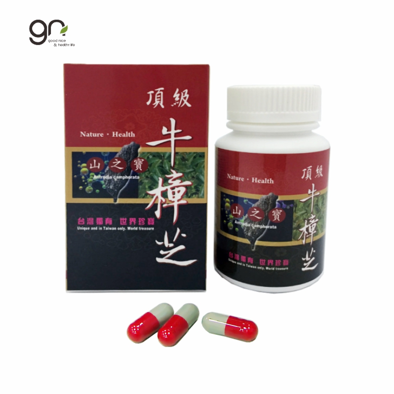 Тайваньская капсула для порошка Antrodia cinnamomea делает здоровый уход и сохраняет энергию печени