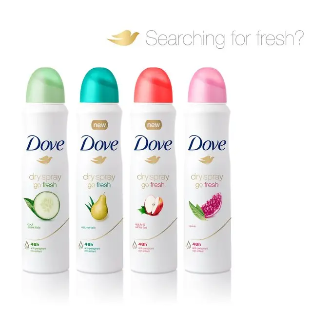 Wholesale Dove 250 ml Deodorant Spray