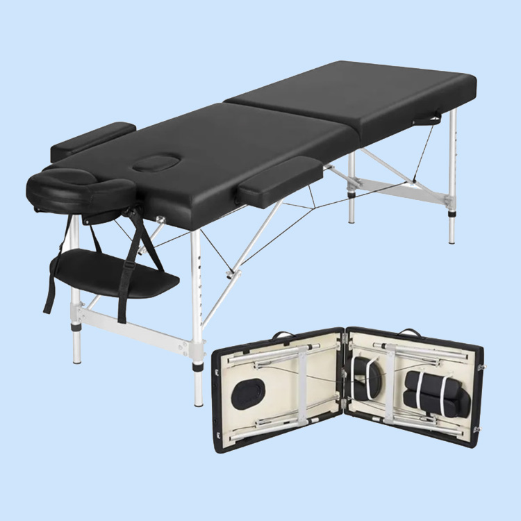 Aluminum modern massage facial bed