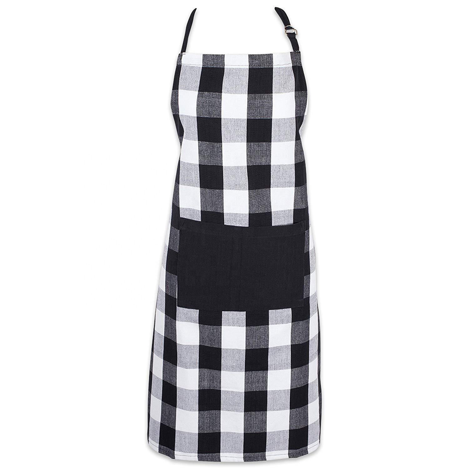 Bib Aprons with 2 Pockets Cooking Kitchen Aprons for Men Women