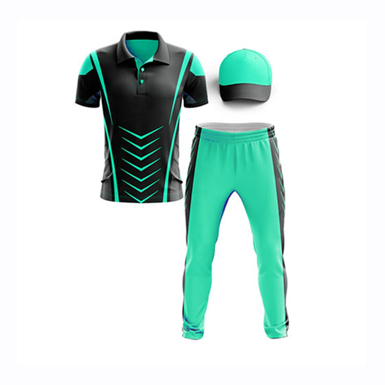pro quality Cricket Uniforms High Quality Sublimated Design With Brand Logo And Team Name Cricket uniform