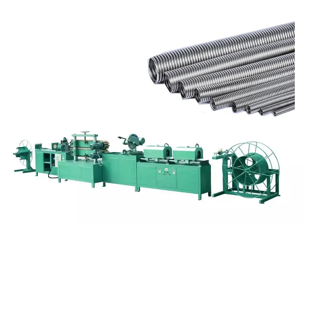 Corrugated Metal Hose/Tube/Pipe Production Line Making Machine