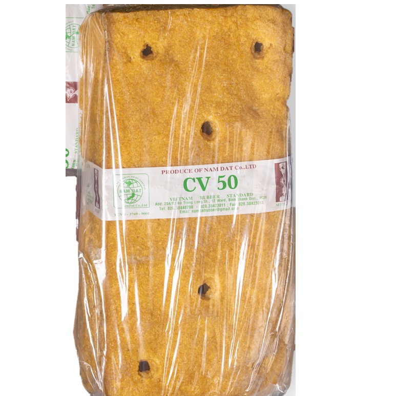Vietnam manufacturer SVR CV 50 (TSR CV) natural Raw Material with yellow color