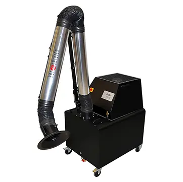 Professional mobile filtering unit for oil mists and fumes Made in Italy FOX