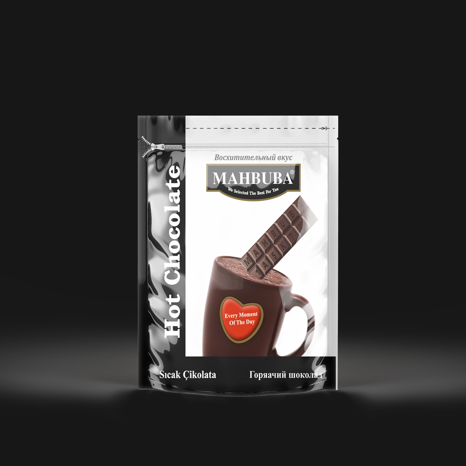 HOT CHOCOLATE DOYPACK 1000 GR MAHBUBA DELICIOUS TASTE INSTANT DRINK POWDER REASONABLE PRICE
