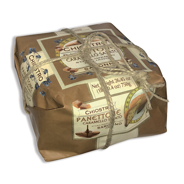 Panettone соленая карамельная ручная упаковка 750 г
