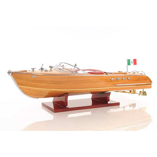 Деревянная модель корабля высокого качества-Riva aquapex Средний L60 см-Морская ручная работа Декор для дома и офиса