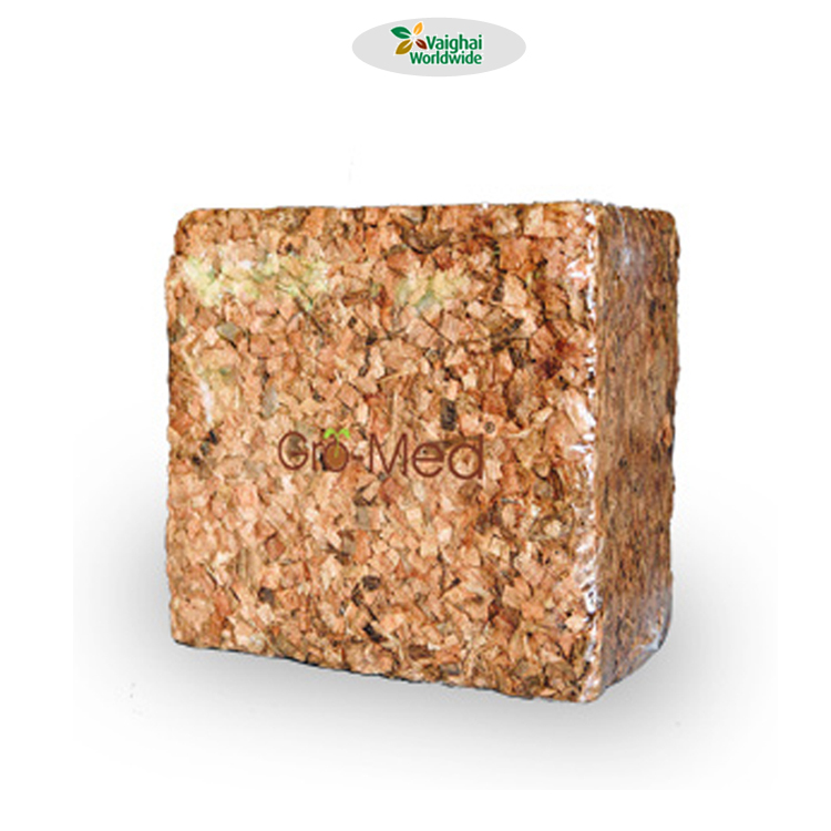 Brick Form Garden Supplies Peat Coconut Husk Chips Block from India