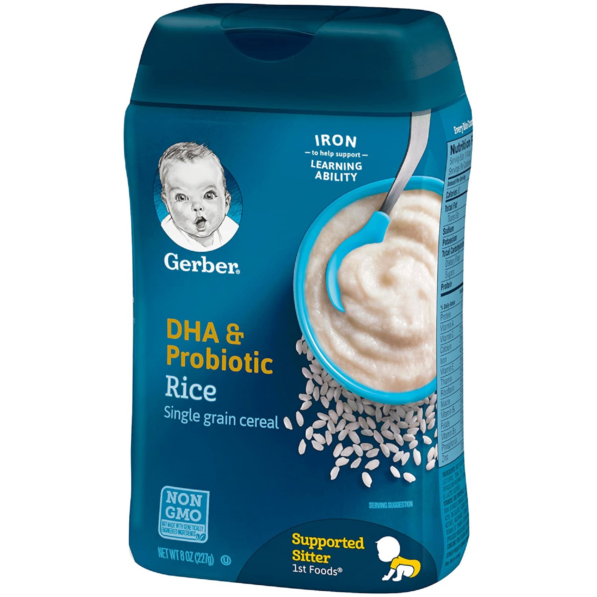 Gerber Детские хлопья ДГК и пробиотик овсянка Детские хлопья
