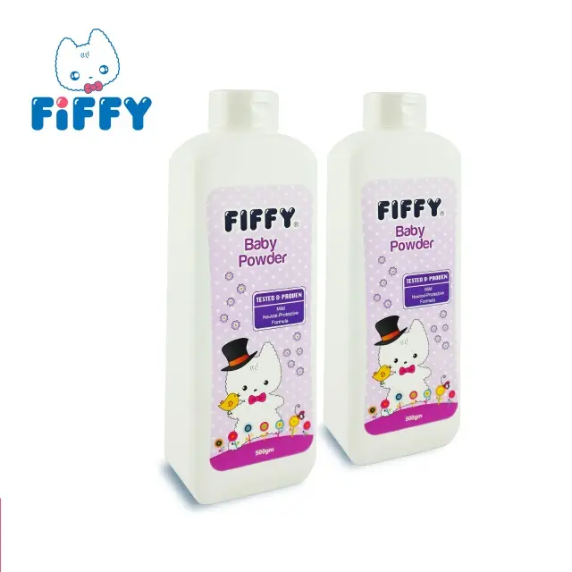 1 бутылка экстракта Алоэ Вера FIFFY Baby skin care, пустая тальковая пудра для младенцев (500 г)