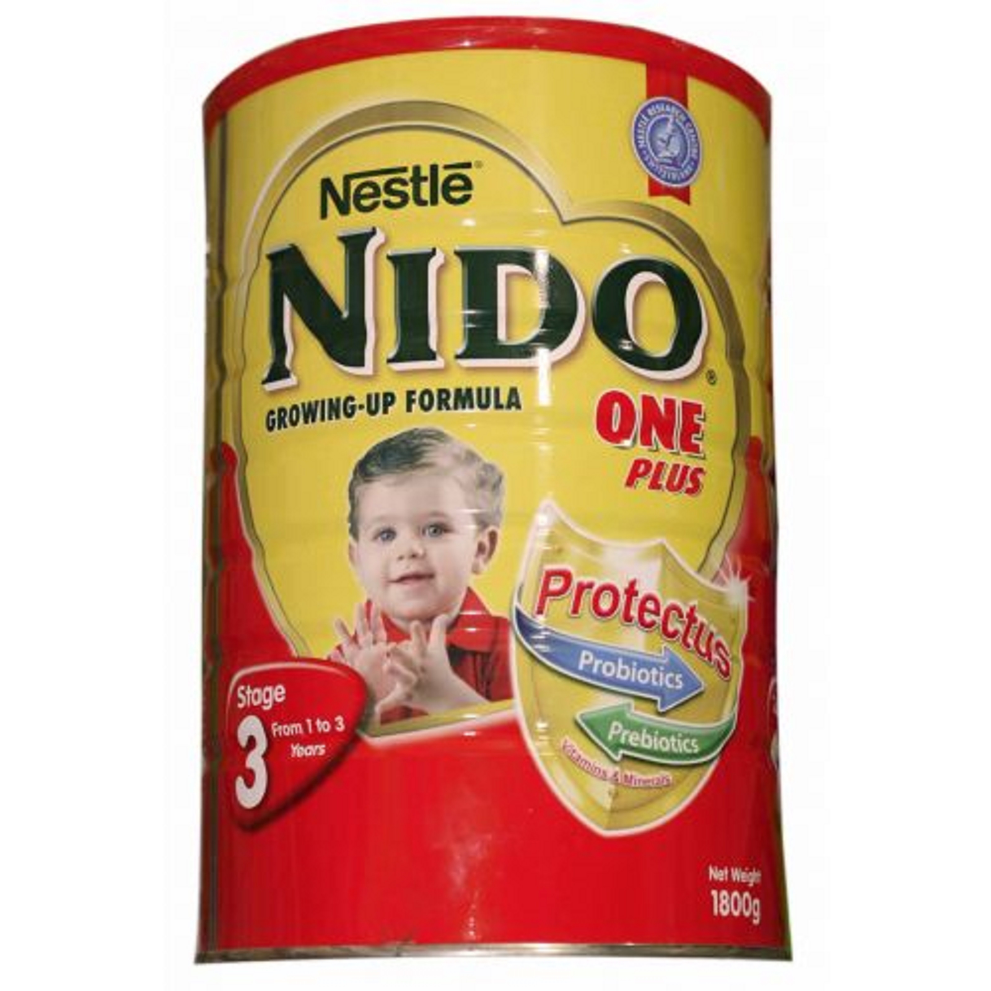 Nido порошок 2500 г Олово/мешочек арабский текст