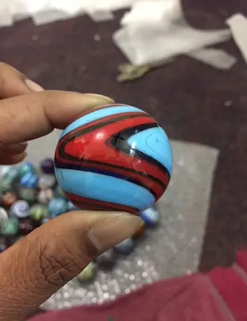 glass marbles / glass balls