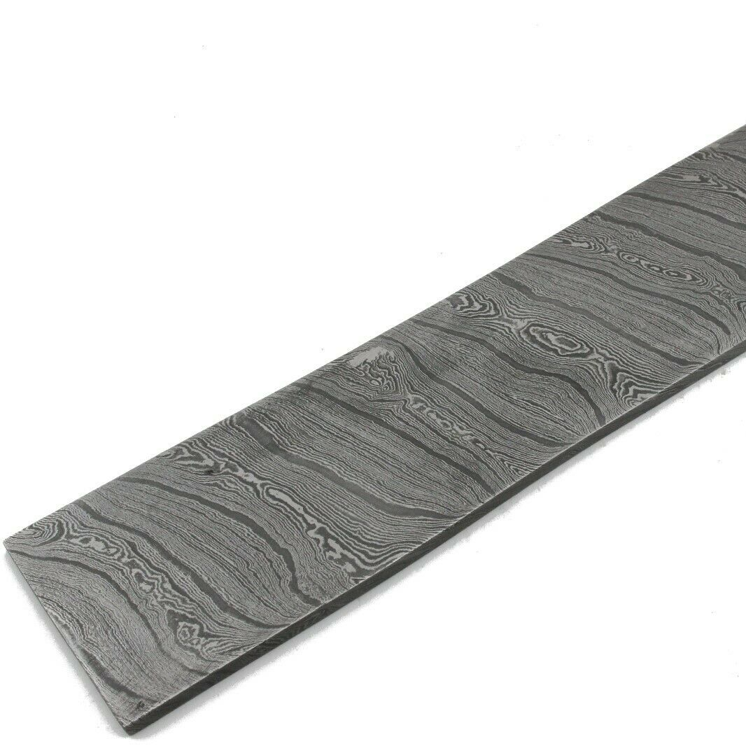 Damascus Custom Handmade Billet 1095 And 15N20