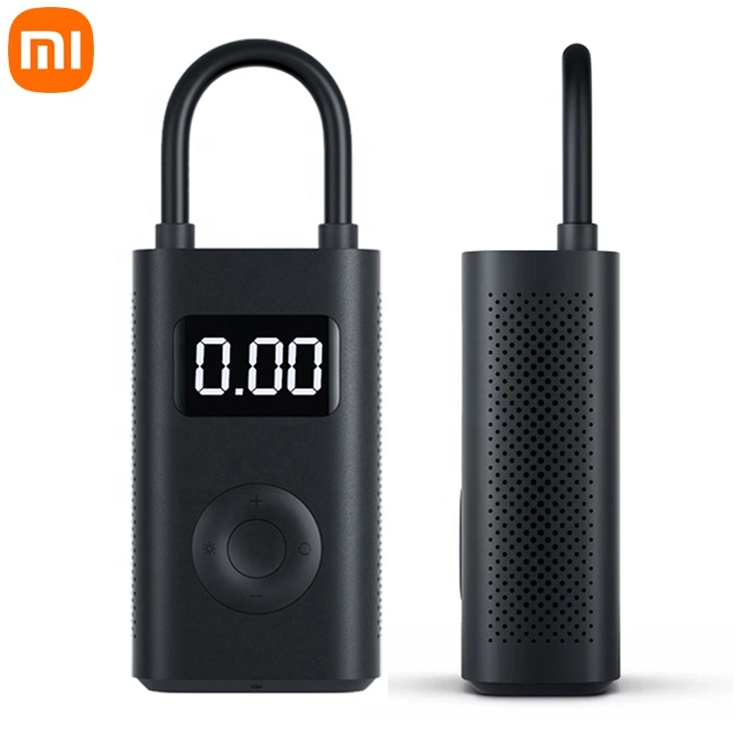 Portable Mini LED Smart Digital Tire Pressure Inflator for Bicycle Motorcycle Car Bike Soccer Xiaomi 1S Electric Air Pump
