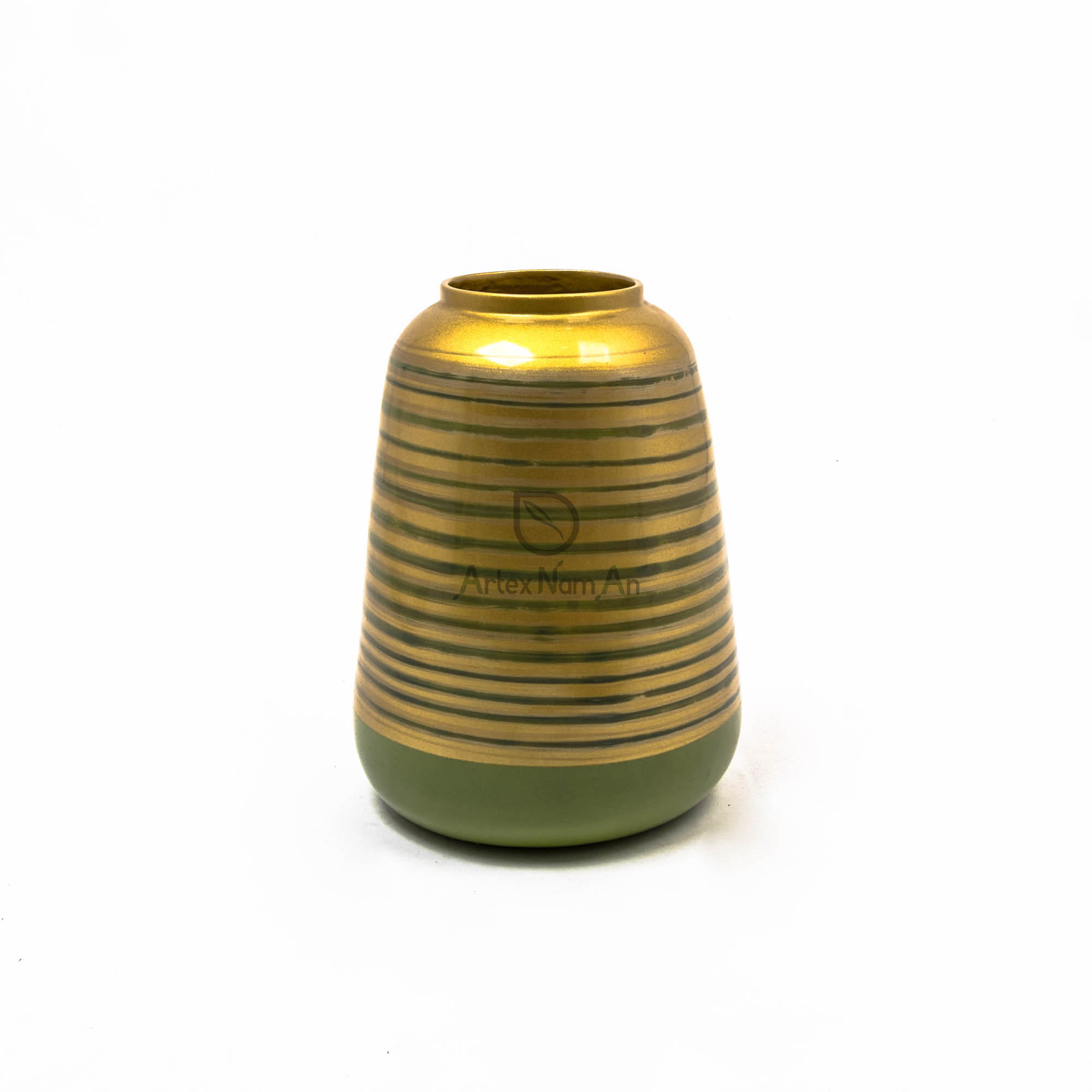 Wholesale decorative modern natural flower vase spun bamboo vase